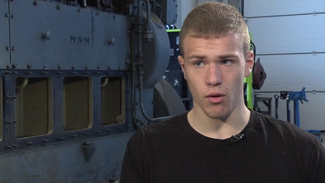 Poster for VG2 Maritime fag Motormann